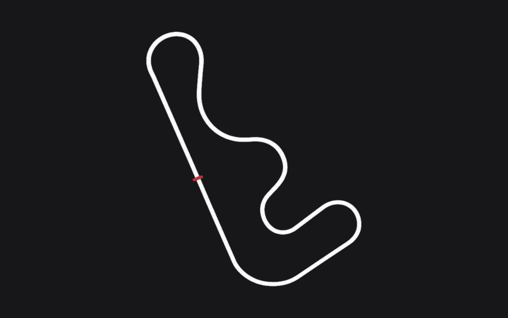 Roebling Road Raceway track map